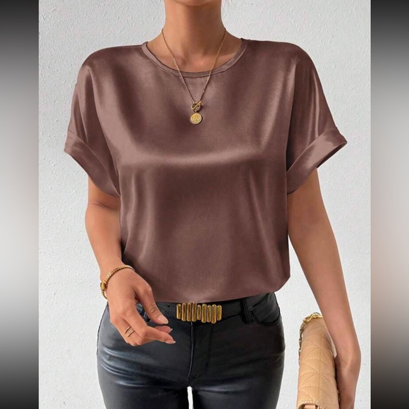 Luxe batwing sleeve blouse